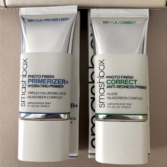 Smashbox Photo Finish Primerizer + Hydrating Primer & Anti-Redness Primer